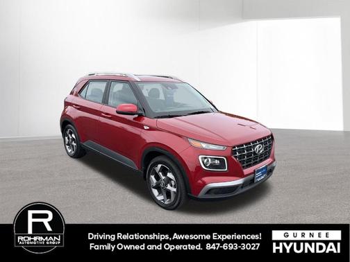 Scarlet Red Pearl 2022 Hyundai VENUE Limited