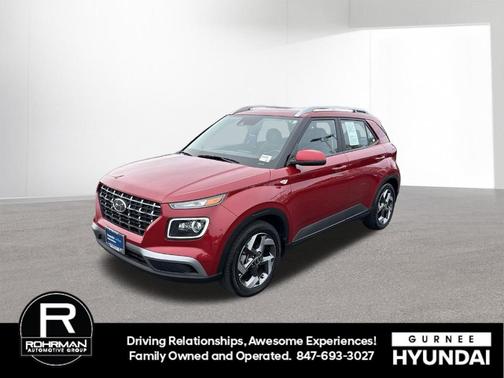 Scarlet Red Pearl 2022 Hyundai VENUE Limited