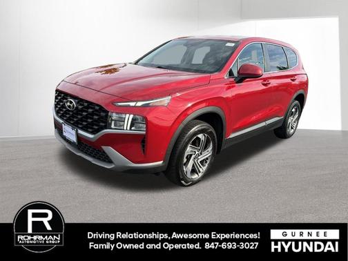 Calypso Red 2022 Hyundai SANTA FE SE