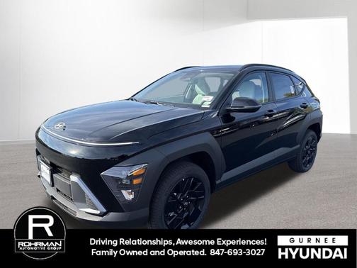 Abyss Black Pearl 2026 Hyundai KONA SEL Sport
