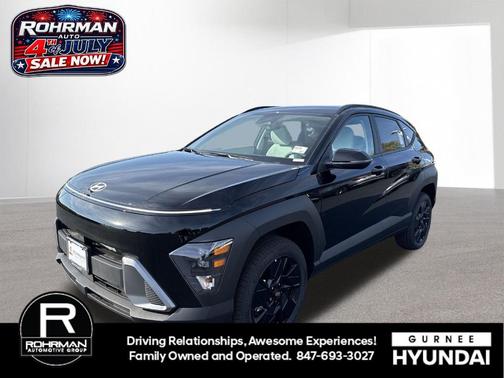 Abyss Black Pearl 2026 Hyundai KONA SEL Sport