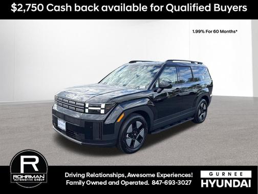 Phantom Black 2026 Hyundai SANTA FE HEV SEL