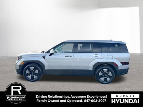 Shimmering Silver 2026 Hyundai SANTA FE HEV SE