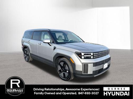 Shimmering Silver 2026 Hyundai SANTA FE HEV SE