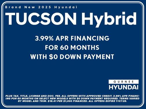 2025 Hyundai TUCSON Hybrid SEL Convenience