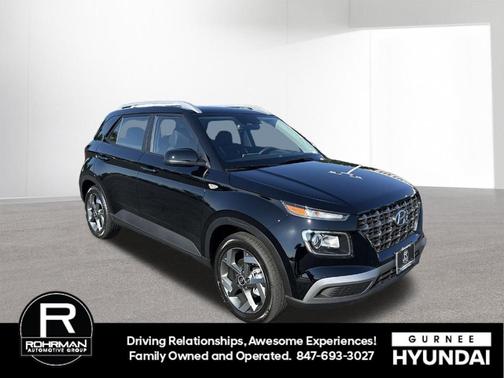 Onyx Black 2026 Hyundai VENUE SEL
