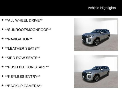 2025 Hyundai PALISADE SEL Premium