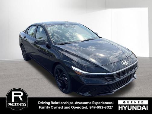Black 2026 Hyundai ELANTRA SEL Sport