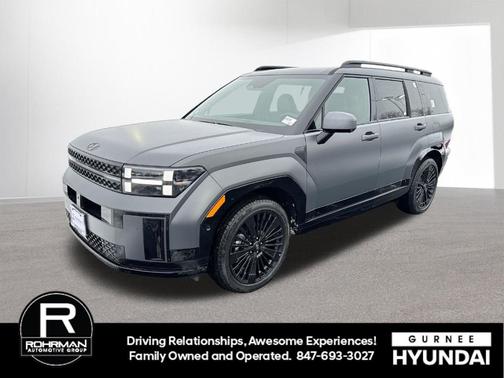 Gray Matte 2026 Hyundai SANTA FE HEV Calligraphy
