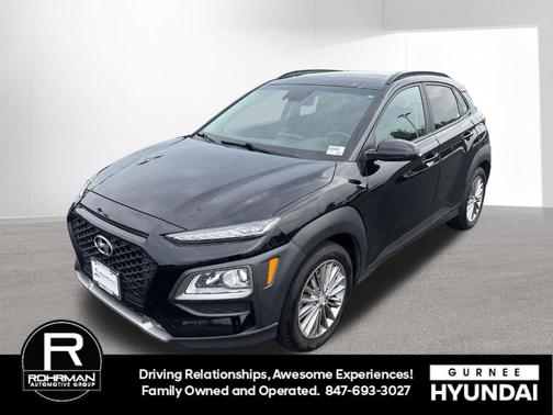 Ultra Black 2020 Hyundai KONA SEL Plus