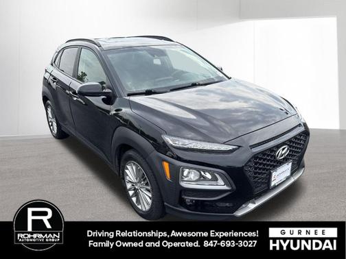 Ultra Black 2020 Hyundai KONA SEL Plus