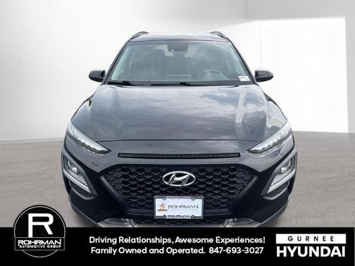 Ultra Black 2020 Hyundai KONA SEL Plus