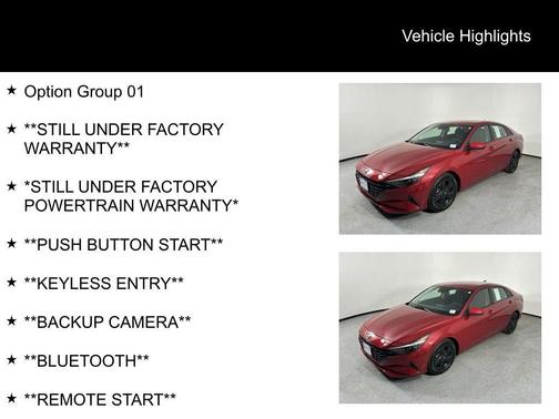 2023 Hyundai ELANTRA SEL