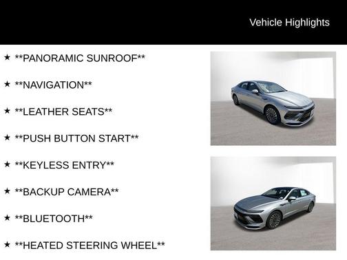 2025 Hyundai SONATA Hybrid Limited
