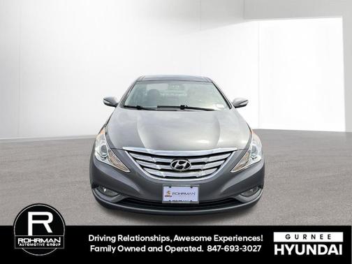Harbor Gray Metallic 2013 Hyundai SONATA Limited