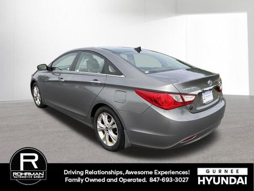 Harbor Gray Metallic 2013 Hyundai SONATA Limited