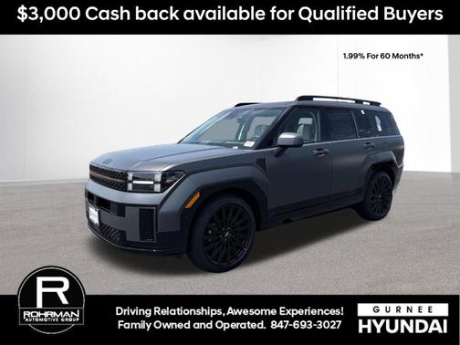 Gray Matte 2026 Hyundai SANTA FE Calligraphy