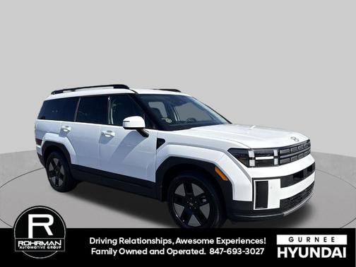 White 2027 Hyundai SANTA FE SEL