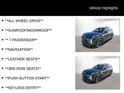 2025 Hyundai PALISADE XRT