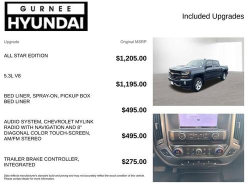 Graphite Metallic 2017 Chevrolet Silverado 1500 LT