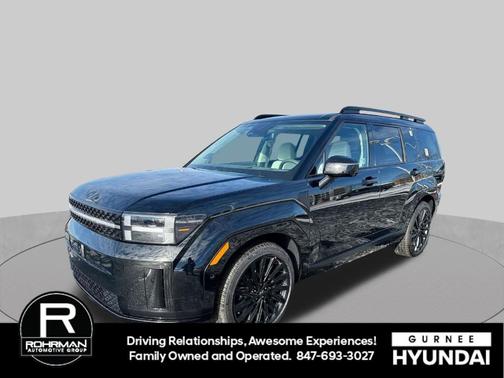 Phantom Black 2026 Hyundai SANTA FE Calligraphy