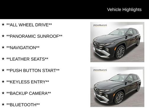 2025 Hyundai TUCSON Limited