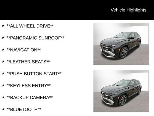 2025 Hyundai TUCSON Limited