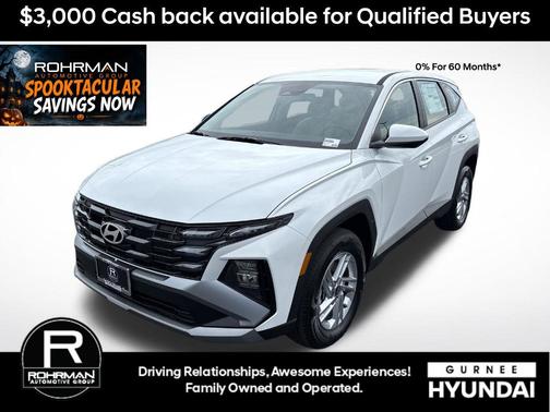 White Pearl 2026 Hyundai TUCSON SE