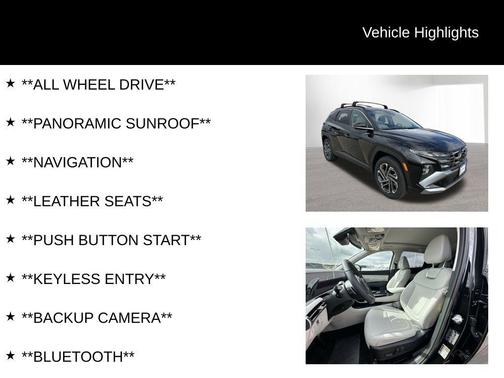 2025 Hyundai TUCSON Hybrid Limited