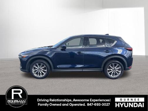 Deep Crystal Blue Mica 2019 Mazda CX-5 Grand Touring