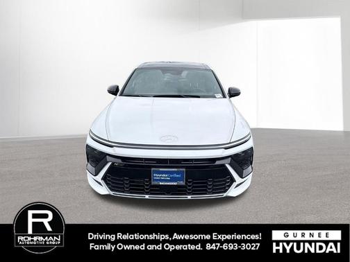 White 2025 Hyundai SONATA N Line