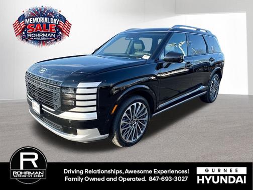 Abyss Black Pearl 2026 Hyundai Palisade Hybrid Calligraphy