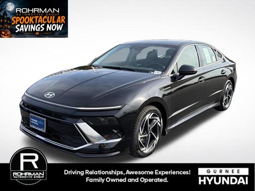 Black 2026 Hyundai SONATA SEL Sport