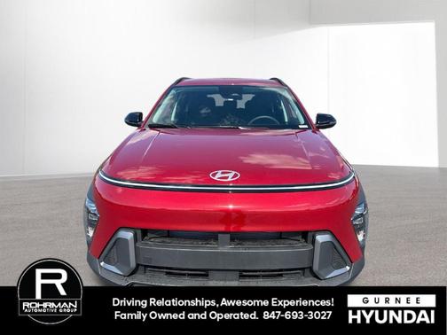 Red Metallic 2026 Hyundai KONA SEL Sport