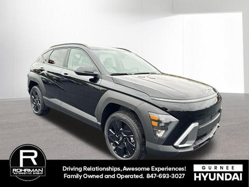 Abyss Black Pearl 2026 Hyundai KONA SEL Sport