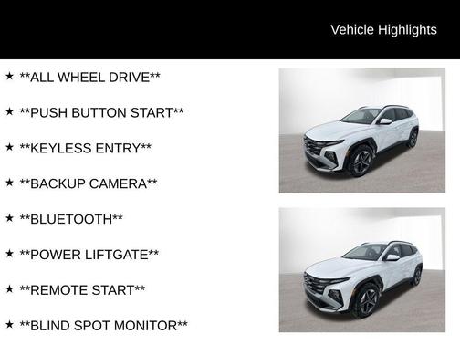2025 Hyundai TUCSON SEL