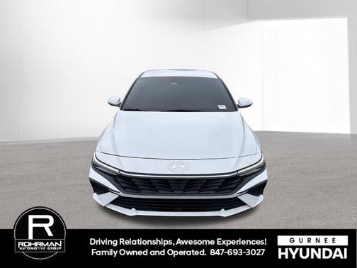 White 2024 Hyundai ELANTRA SEL
