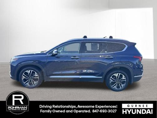 Stormy Blue 2020 Hyundai SANTA FE 2.0T SEL