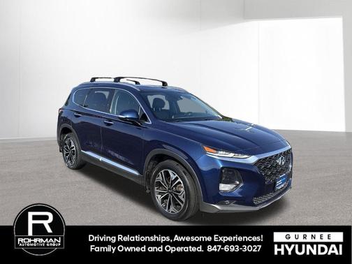 Stormy Blue 2020 Hyundai SANTA FE 2.0T SEL