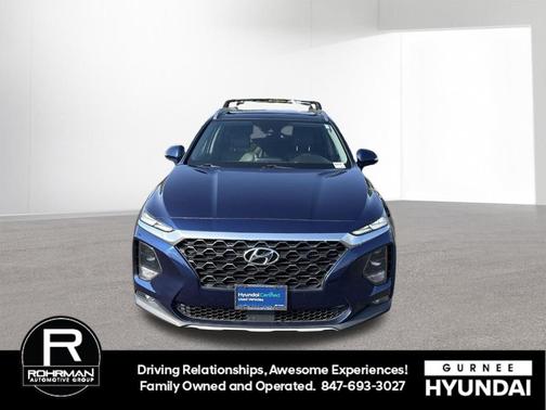 Stormy Blue 2020 Hyundai SANTA FE 2.0T SEL