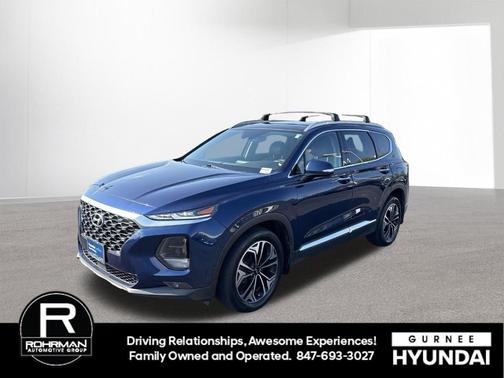 Stormy Blue 2020 Hyundai SANTA FE 2.0T SEL