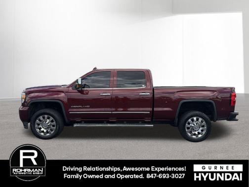 Deep Garnet Metallic 2016 GMC Sierra 2500 Denali