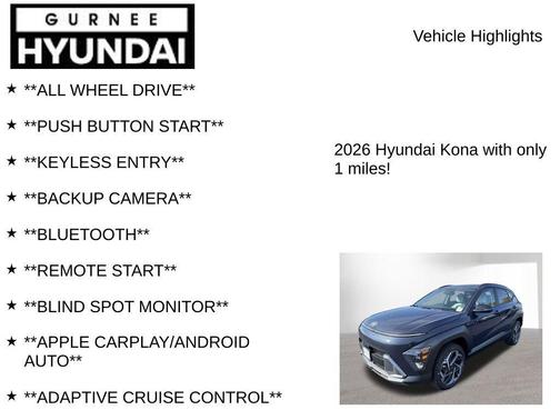 2026 Hyundai KONA SEL Premium