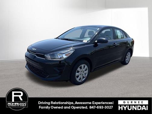 Aurora Black 2023 Kia Rio S