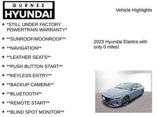 2023 Hyundai ELANTRA Limited