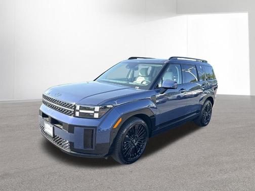 Atlantic Blue 2026 Hyundai SANTA FE HEV Calligraphy