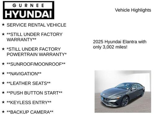 2025 Hyundai ELANTRA Limited