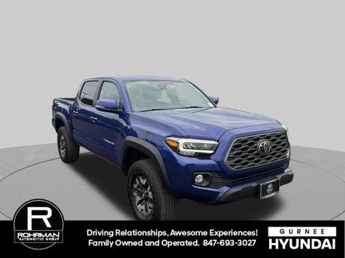 Blue 2023 Toyota Tacoma TRD Off Road