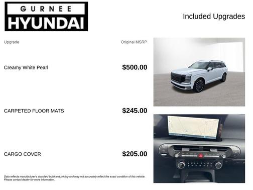 Pearl 2026 Hyundai Palisade Hybrid Calligraphy