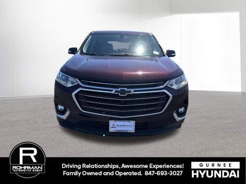 Black Currant Metallic 2018 Chevrolet Traverse LT Cloth